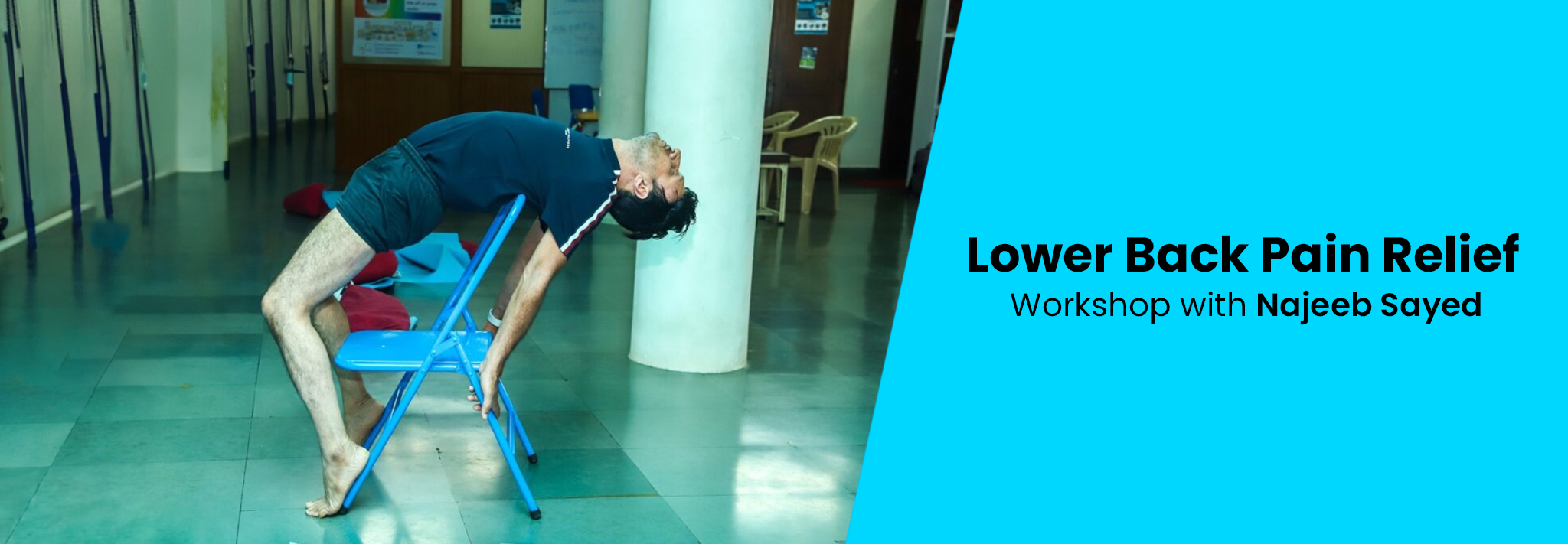 Lower Back Pain Release Najeeb Sayyed Workshop | Yog.org