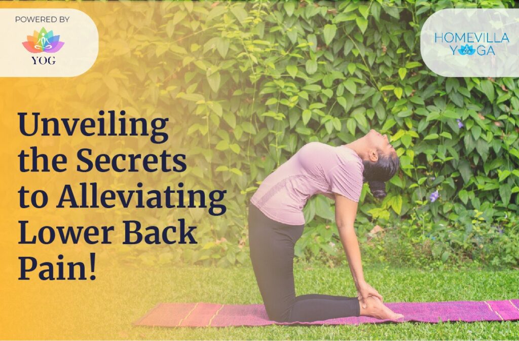 8 Secrets to Alleviating Lower Back Pain! | yog.org